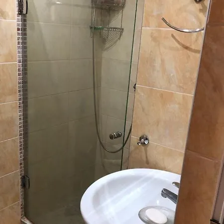 со спальней в апарт-отеле Bahami-residens Apartament *
